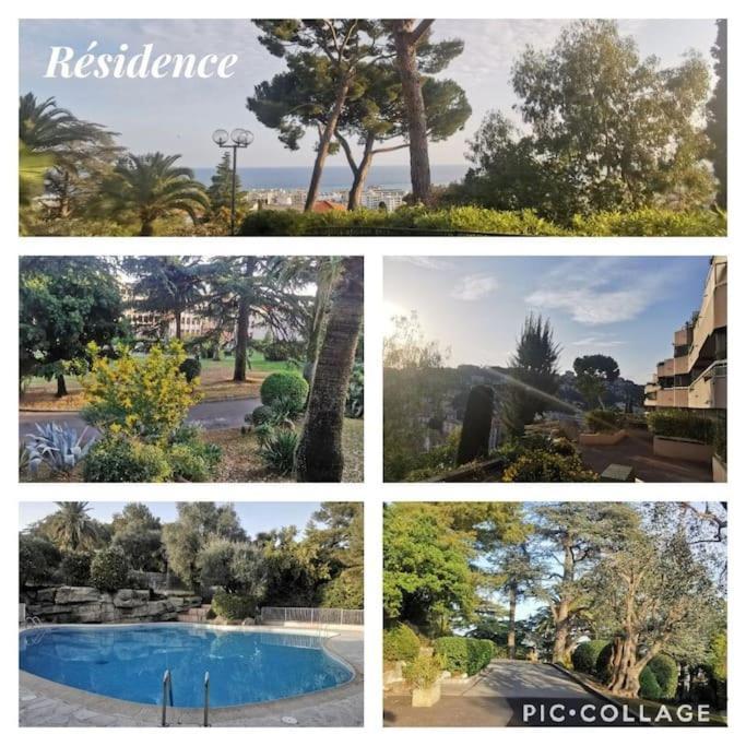 Appartement Nice Centre Vue Mer Avec Piscine Pour Famille, Couple D'Amis Pas De Groupes De Jeunes Autorises Exteriör bild